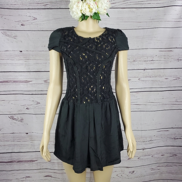 meisha small black mini dress ( 5 for $20 ) - Picture 4 of 9